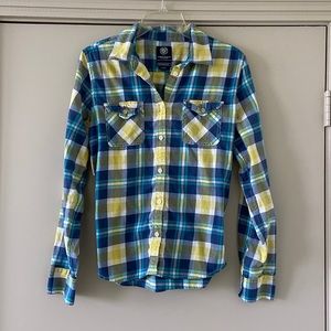 🌿3/$20 - American Eagle Plaid Button Down